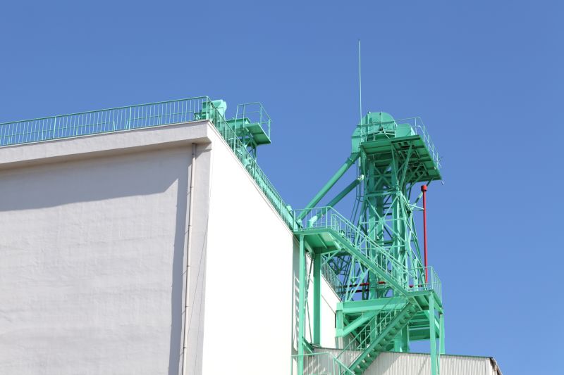 Industrial Gutter Installation detail