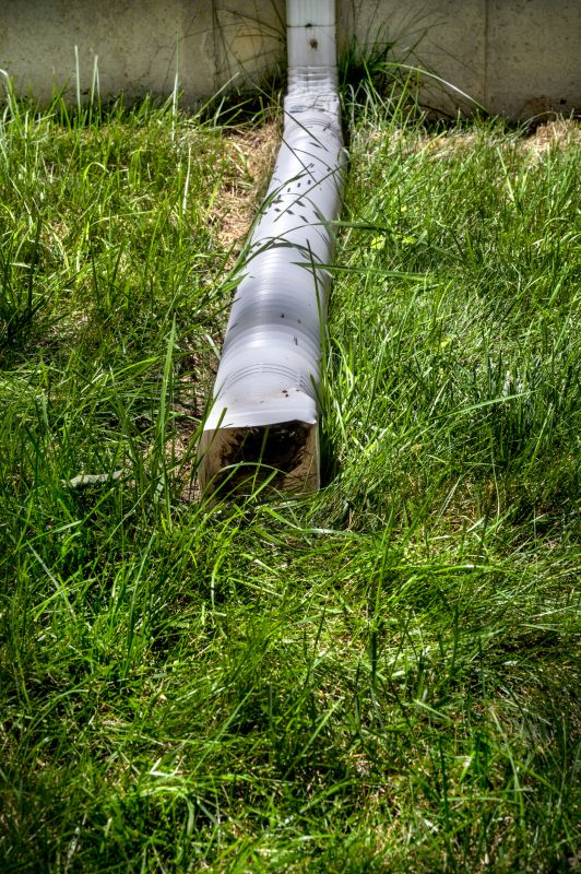 Plastic Downspout Installation